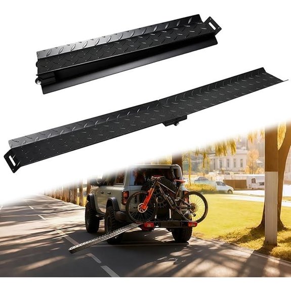 Heavy Duty Folding Bike Rack Ramp