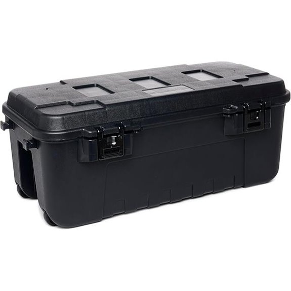 Plano 108-Quart Rolling Sportsman Trunk with Lock