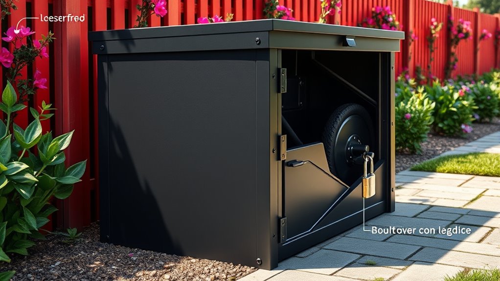 durable secure weatherproof storage