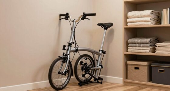 e bike storage in small apartments