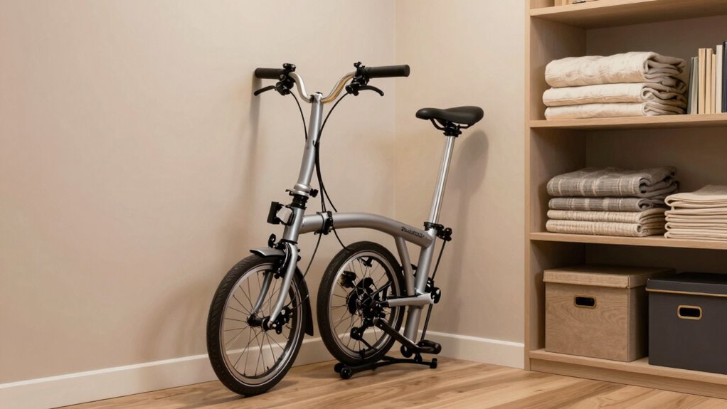 e bike storage in small apartments