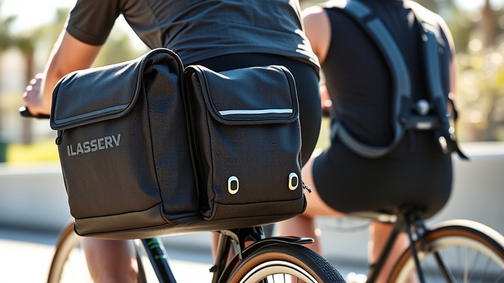 easy access while riding