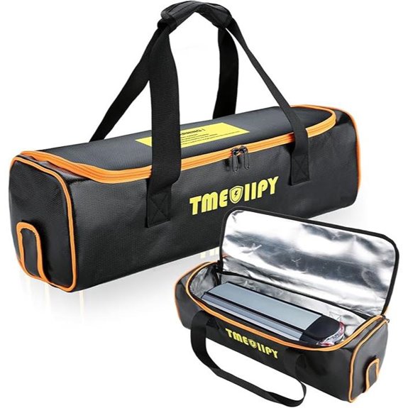 TMEOIIPY Ebike Battery Fireproof Storage Bag