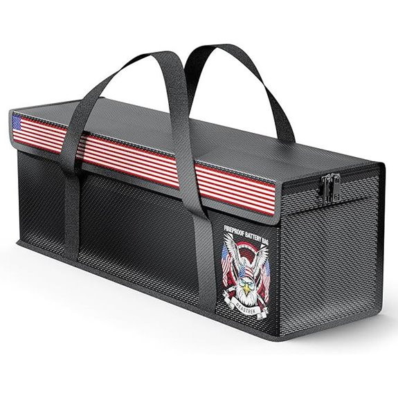 Ebike Lithium Battery Fireproof Storage Bag