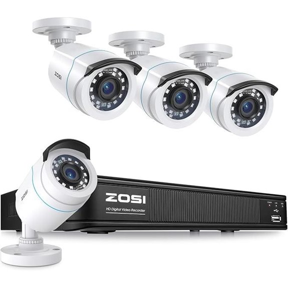 ZOSI 8-Channel 1080p Security Camera System