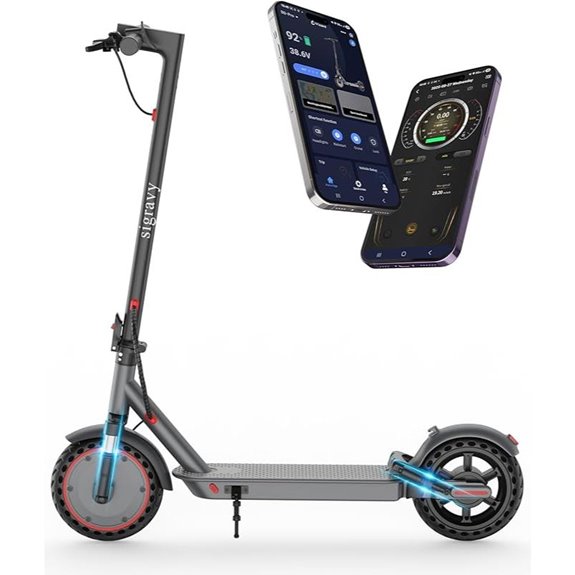 Folding Electric Scooter for Adults with Seat