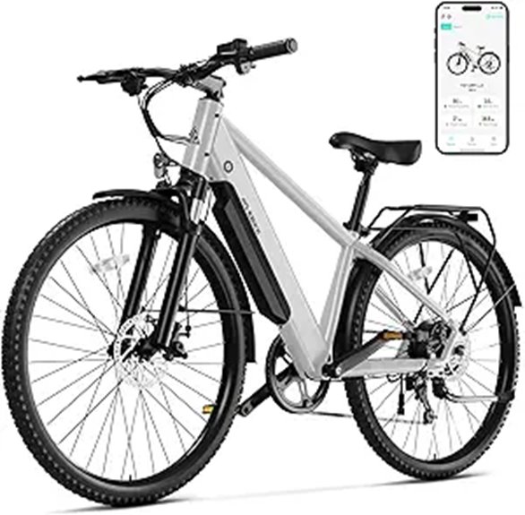TST Electric Bike for Adults 50 Miles Range