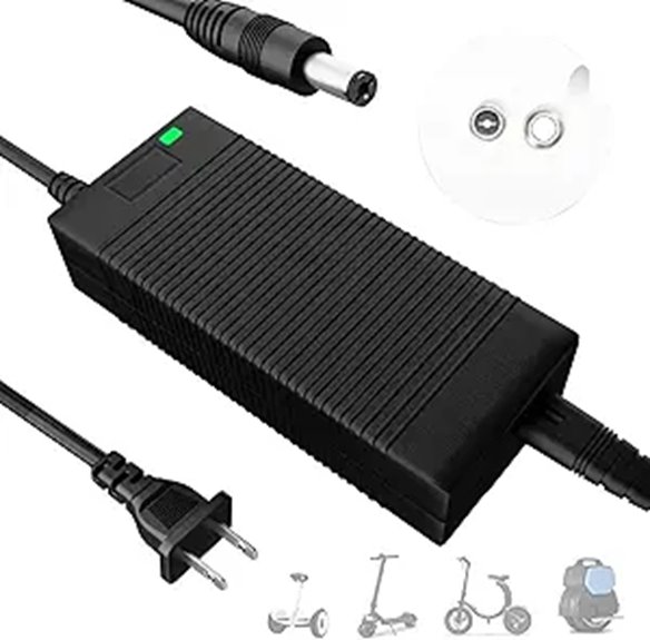 EVAPLUS 54.6V 1.5A Electric Bike Charger