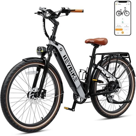 Heybike Cityrun Electric Bike with APP Control