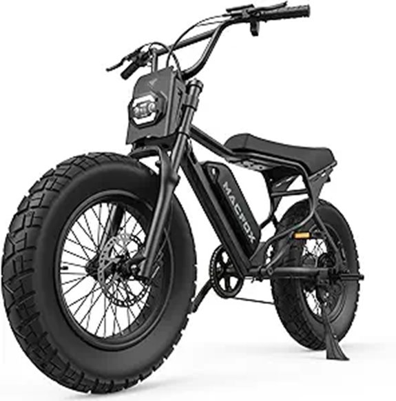 MACFOX X7 Electric Bike with 750W Power and Fat Tires