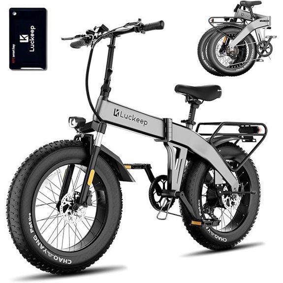 Luckeep Folding Electric Bike with 1500W Motor