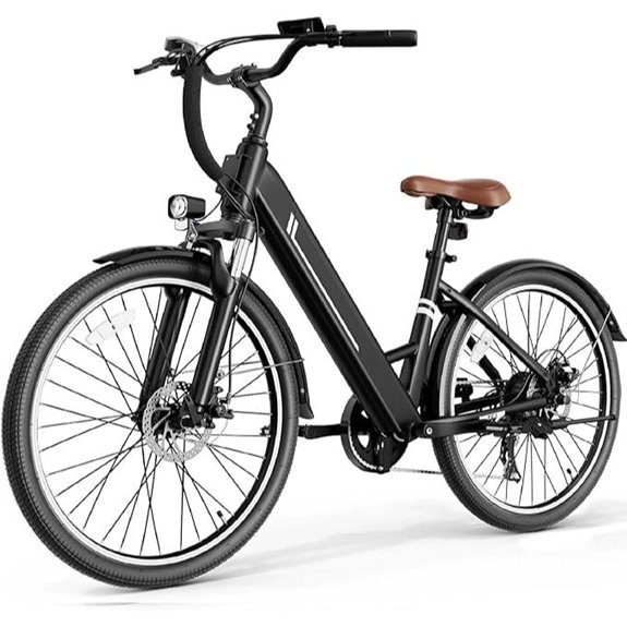 Jasion 26 Electric Bike with Removable Battery