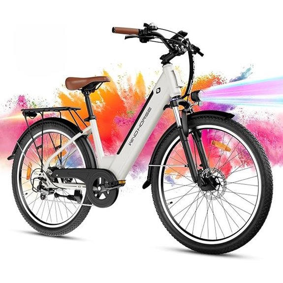 Windhorse 26 Electric Bike with Removable Battery