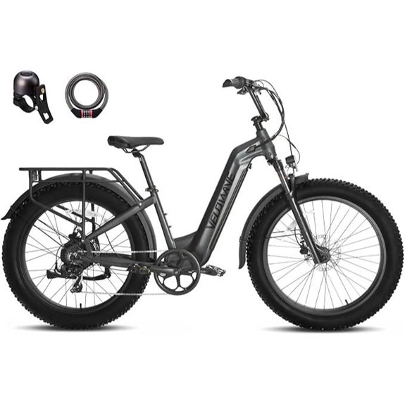 VELOWAVE 26 Electric Fat Tire Bike 1200W