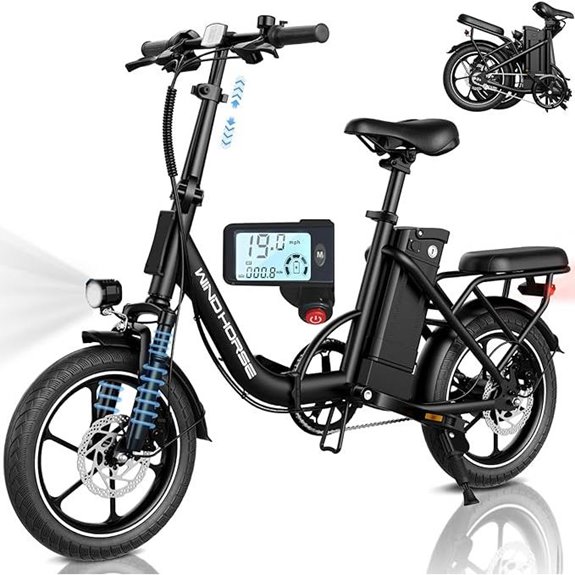 16 Folding Electric Bike with 630W Motor