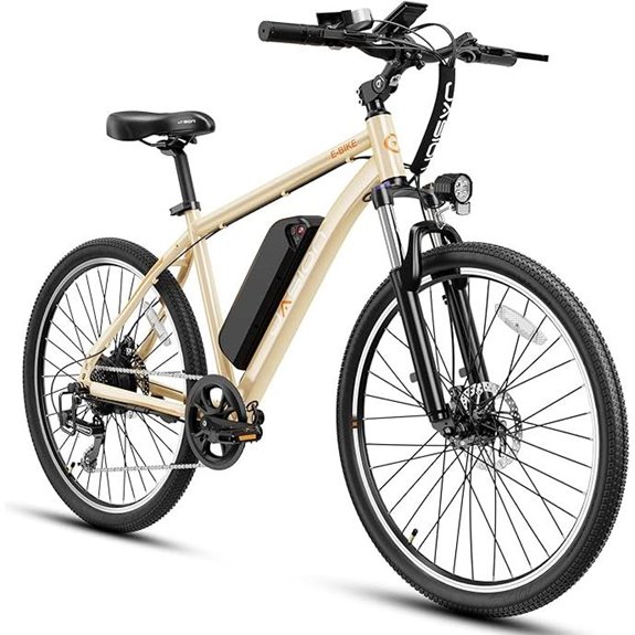 Jasion EB5 Electric Mountain Bike with Removable Battery