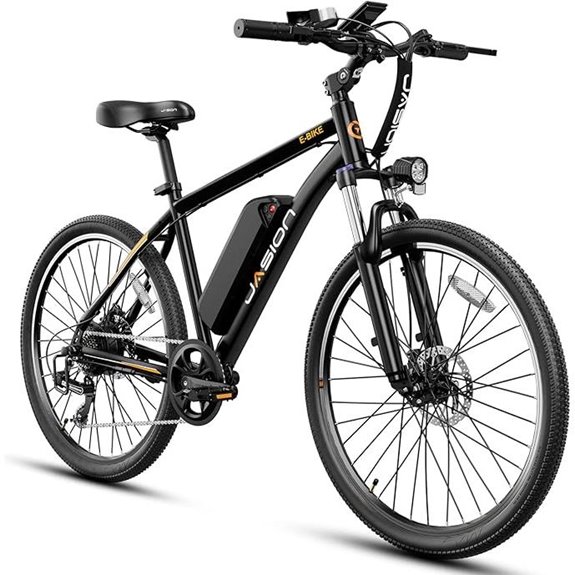Jasion EB5 Electric Mountain Bike with Removable Battery