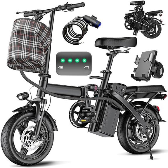 Electric Mountain E-Bike for Adults 50 Miles Range