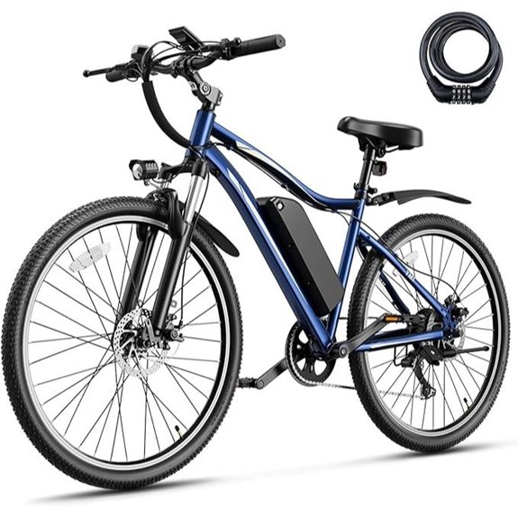 Heybike Electric Mountain Bike with Removable Battery