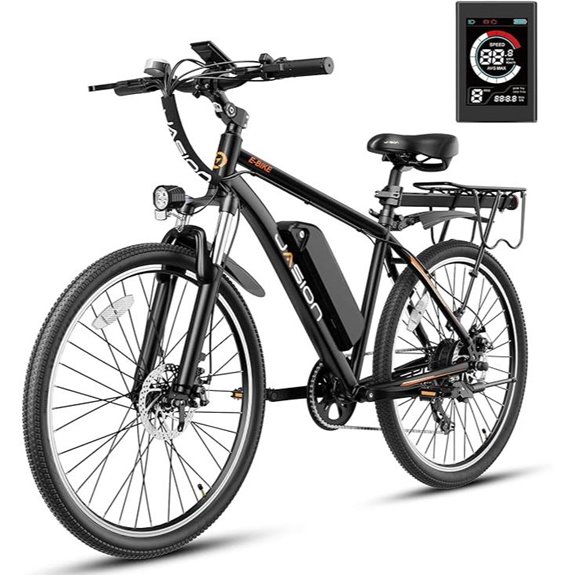 Jasion EB5 Electric Mountain Bike with Removable Battery