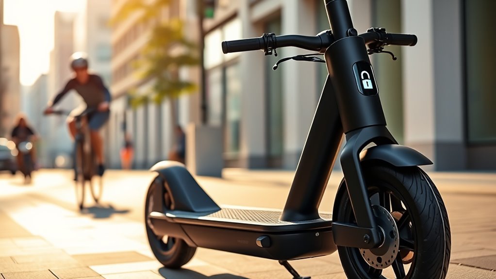 electric scooter security features