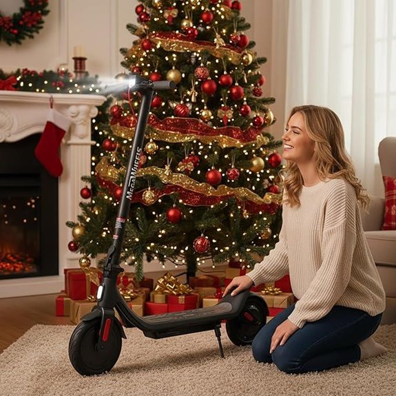 MEGAWHEELS Electric Scooter with App Control