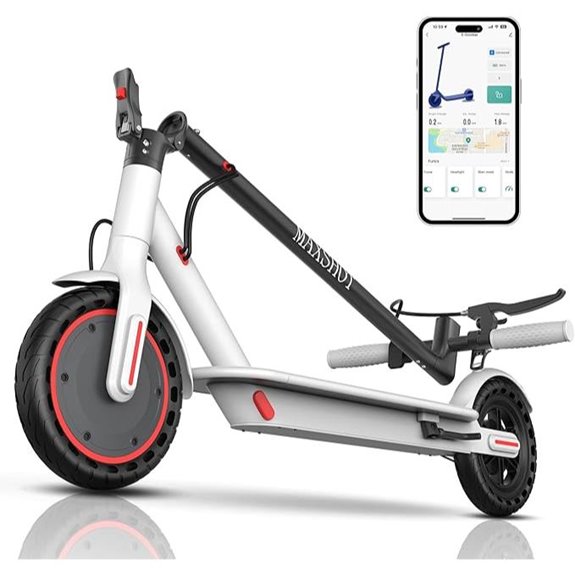 MAXSHOT Electric Scooter with Dual Suspension