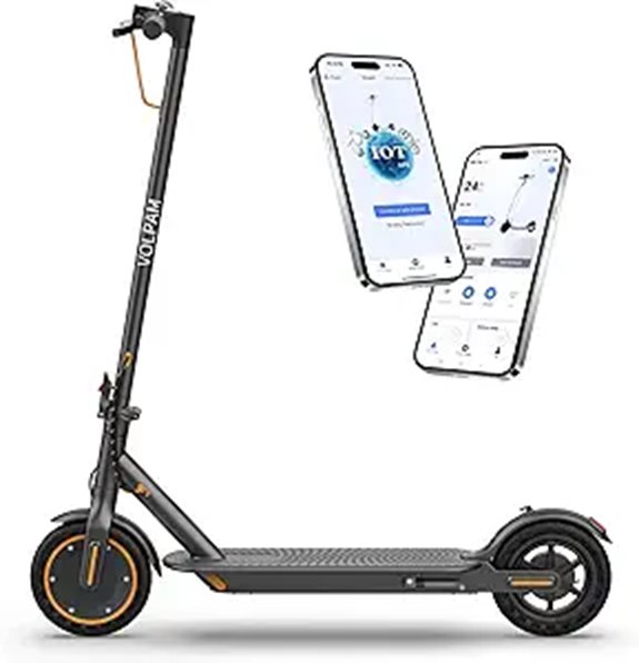 electric scooter with powerful motor