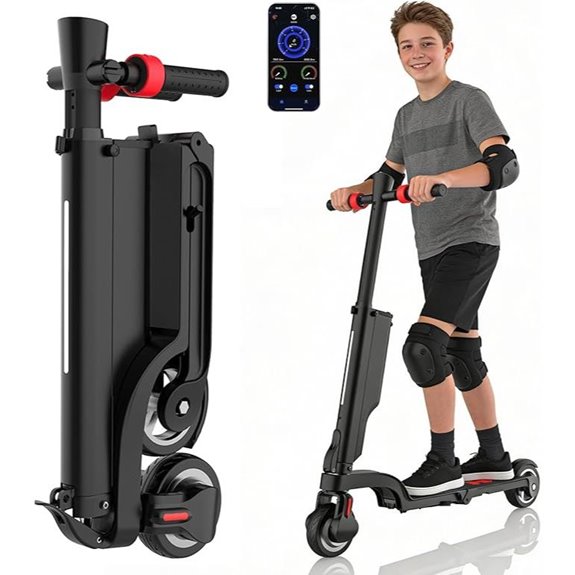 HX Electric Scooter for Adults with Removable Battery