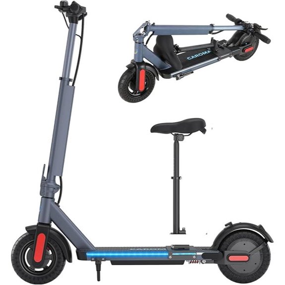 Caroma Electric Scooter with Seat 25 Miles Range