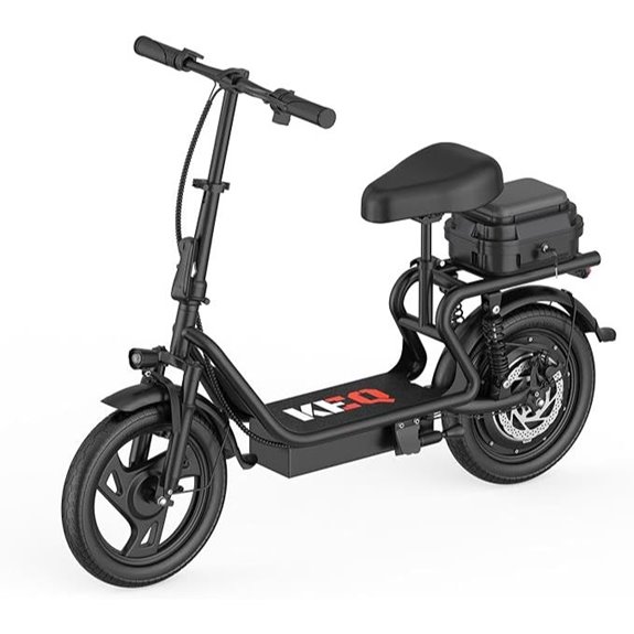 KEQ 48V Electric Scooter with Seat and Long Range