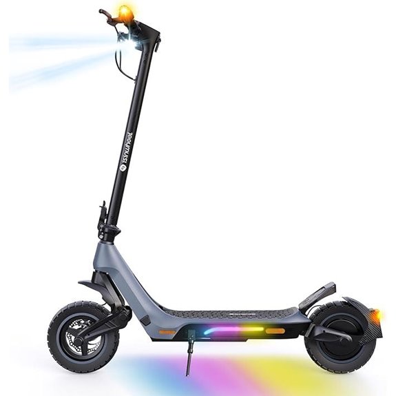 electric scooter with signals