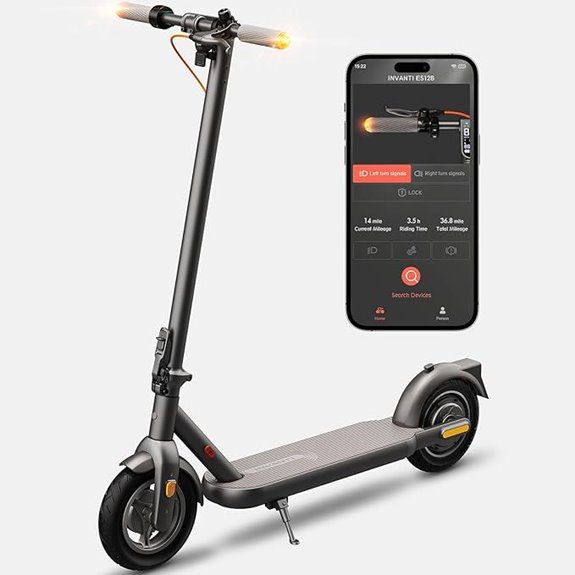V22PRO Electric Scooter for Adults with Turn Signals