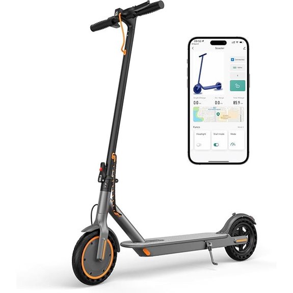 MAXSHOT Electric Scooter with 8.5-14 Tires