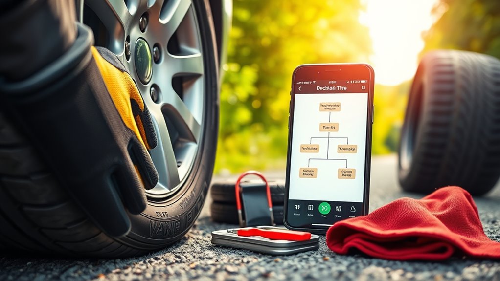 evaluate tire damage and age