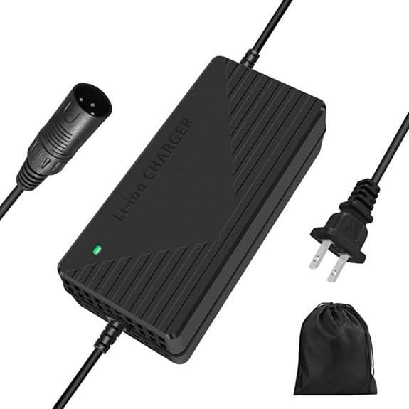 58.8V 3A/5A Fast Charger for 52V Lithium Batteries