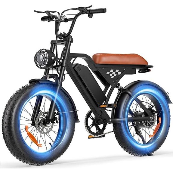 Electric Bike for Adults with Fat Tires and Full Suspension