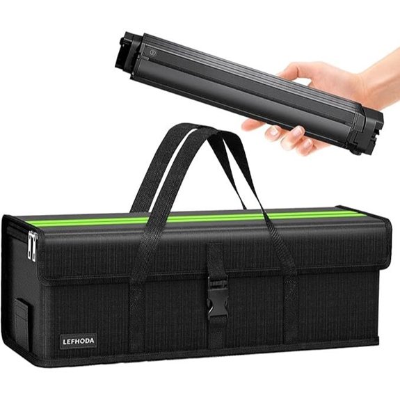 Fireproof E-Bike Battery Storage Bag with 6-Layer Protection
