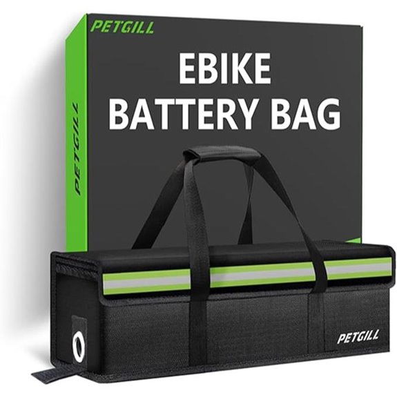 Explosionproof E-Bike Battery Safe Fireproof Bag
