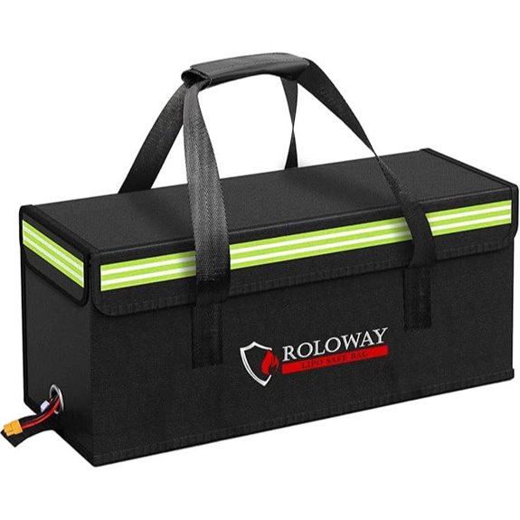 ROLOWAY Fireproof Lipo Battery Bag with Handle