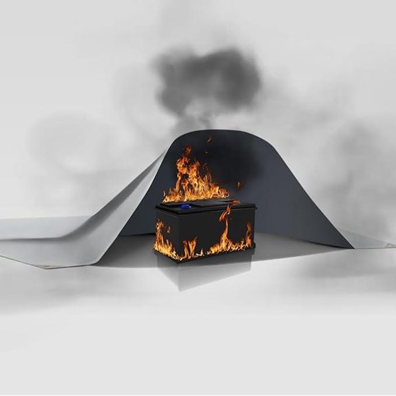 Fireproof Lithium Battery Cover for E-Scooter/E-Bike