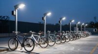 floodlight cameras for bike security
