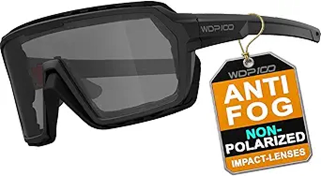 Anti-Fog Motorcycle Riding Glasses with UV Protection