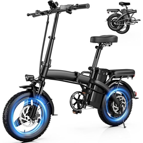 Folding Electric Bike for Adults 500W 35-Mile Range