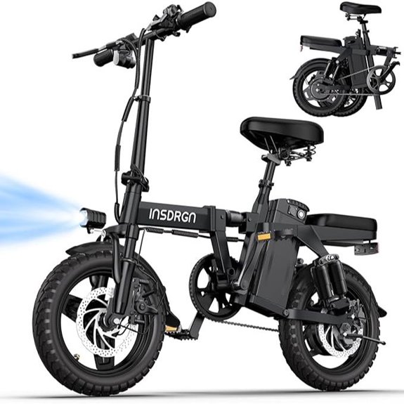 Folding Electric Bike for Adults with 500W Motor