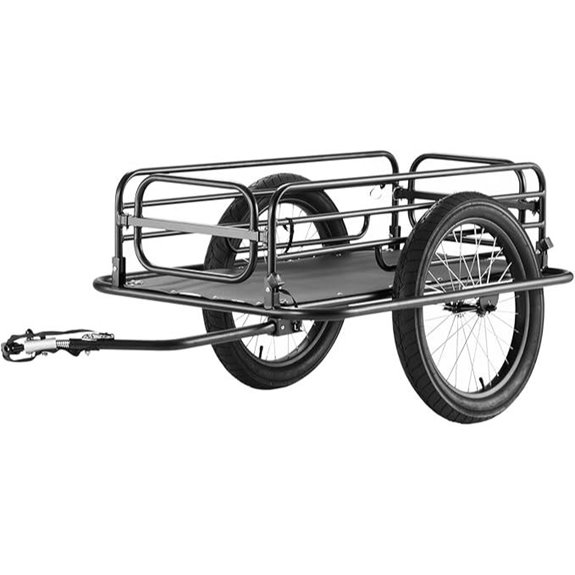 foldable bike cargo trailer