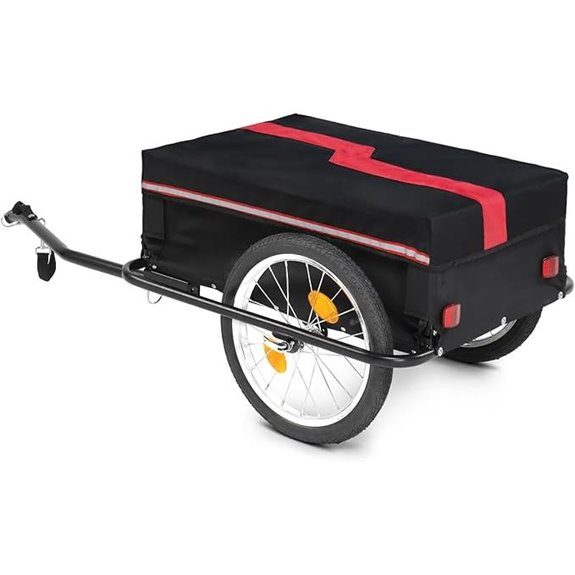 foldable bike trailer cover