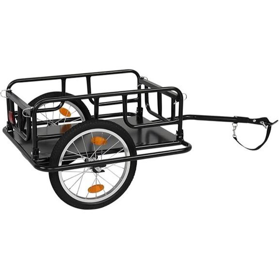 foldable bike trailer wheels