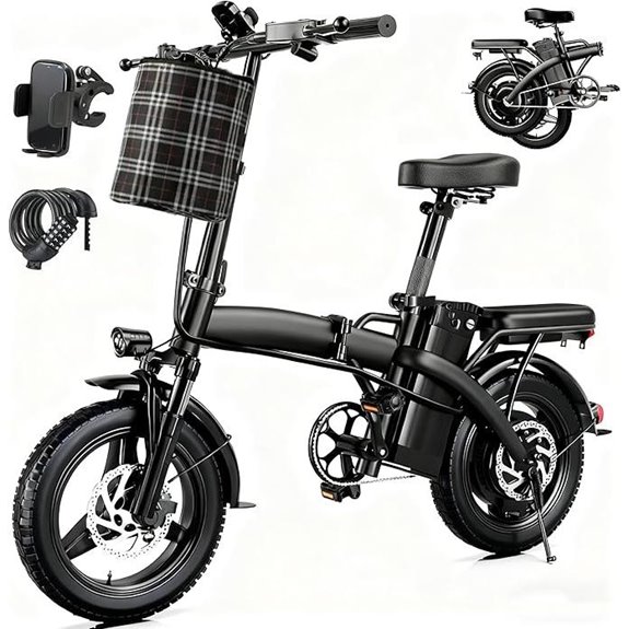 Electric Folding E-Bike for Adults and Teens