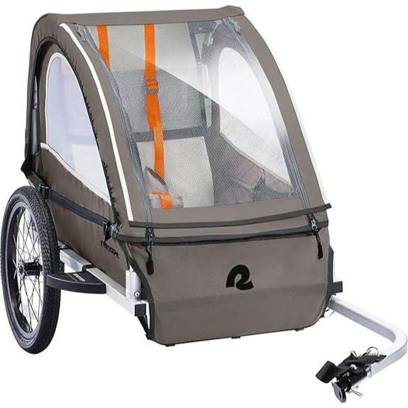 foldable kid bike trailer